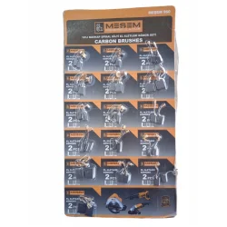 MEŞEM MATKAP SPİRAL HİLTİ EL ALETLERİ KÖMÜR SETİ 16 PARÇA 960