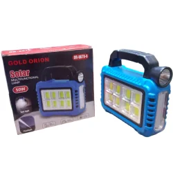 GOLD ORİON EL FENER SOLAR LEDLİ ÇİFT ÇIKIŞLI OR-8678-8