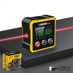 SGS LAZER DİJİTAL AÇI ÖLÇER MIKNATISLI	 SGS5431