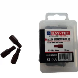 BAYTEC ALLEN OTOMOTİV BİTS UÇ H7-10X30 MM 20 ADET