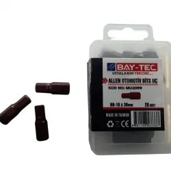 BAYTEC ALLEN OTOMOTİV BİTS UÇ H8-10X30 MM 20 ADET