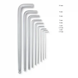 Topbaşlı Uzun Allen Takımı 9 Parça