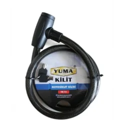 Yuma Motorsiklet Kilidi 735 Boy 120 Cm Çap 20 Mm