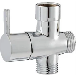 Robot Duş Seti Yönlendirici Musluk 1/2-1/2-1/2 Rekorlu