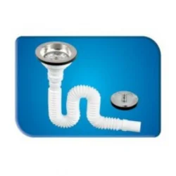 S.F.K. ( ÇÖPMAK KAFALI ) ( FİLTRELİ ) KÖRÜKLÜ SİFON*60