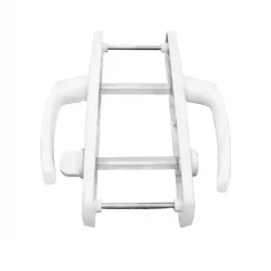 ALUMİNYUM BEYAZ WC KAPI KOLU