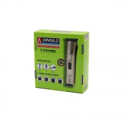 ASTRA SILVER RD-128 (T-POWER) SAÇ & SAKAL KESME TRAŞ MAKİNESİ (LED ŞARJ GÖSTERGE) (8 SAAT ŞARJ=60DK KULLAN)*40