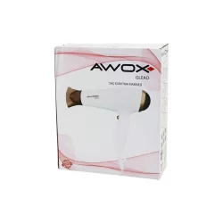 AWOX GLEAO ( SİYAH ) SAÇ KURUTMA & FÖN MAKİNESİ ( SOĞUK ÜFLEME ) ( 2 KADEME FAN & 3 KADEME SICAKLIK ) ( 1700-2000W )*12