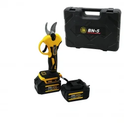 BANCO CORDLESS SHEAR YELLOW BN-5 HS-155 ( ŞARJLI ) BAĞ MAKASI ( 2 BATARYA & 36V 5.0AH )*10