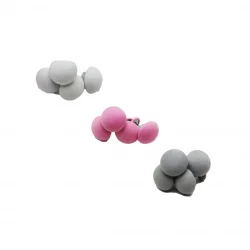 BAROTTİ DMR-9053 (4PCS & MİX RENKLİ ) (PLASTİK) MANTAR İĞNE UÇLU YORGAN KLİPS& NEVRESİM TUTUCU SABİTLEYİCİ*20X50