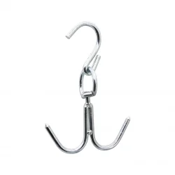 BAŞ ZİNCİR ( 10MM ) ( BÜYÜK ) ( W ) KASAP KURBAN ÇENGEL KANCA*20X5