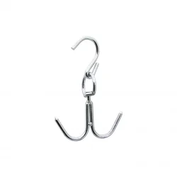 BAŞ ZİNCİR ( 8MM ) ( KÜÇÜK ) ( W ) KASAP KURBAN ÇENGEL KANCA*25X5