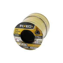 BONDİT BNP-02 ( KAHVERENGİ ) 100MT (2X50MT) ( BOBİN FİTİL ) ( KAPI & PENCERE ) BANT ( D PROFİL ) ( 9X6MM )*8