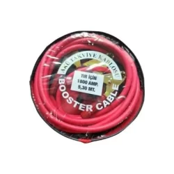 BOOSTER-1220 ( 1800 AMPER ) ( TIR İÇİN ) AKÜ TAKVİYE KABLOSU 5.3MT*12