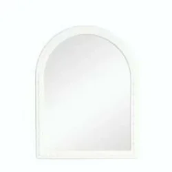 ÇELİK AYNA-167  BEYAZ ORTA TEK AYNA*10