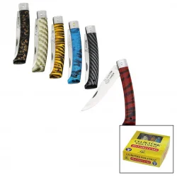 ÇELİKTÜRK ( NO-3 ) PASLANMAZ ( BİLEZİKLİ ) ÇAKI ( RENKLİ PLASTİK SAPLI )*10X1