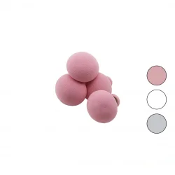 DMR-1927-G-R (4PCS & PEMBE & KUMAŞ KAPLAMA) (PLASTİK) MANTAR İĞNE UÇLU YORGAN KLİPS& NEVRESİM TUTUCU SABİTLEYİCİ*20X25