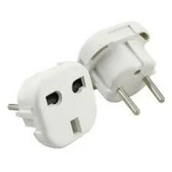 FAR ELEKTRİK F-71--19100071 ( İNGİLİZ ADAPTÖR FİŞ ) ( 10A & 250V ) ( BEYAZ )*50X1