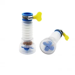 FAUCET YAKUT-12186 (360° KÖRÜKLÜ) (TAŞ FİLTRELİ& TASARRUFLU& PERVANELİ) MUSLUK UCU PERLATÖR 16-26MM*300