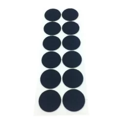 FLAMME 38MM YUVARLAK YAPIŞKAN KEÇE*25X36