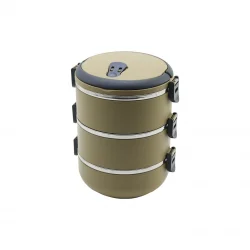 FRESHBOX ( KAHVERENGİ ) ( 3LÜ ) SAKLAMA KABI 1.8LT*24