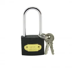 GK GK-GL38 ( 38MM & GRİ ) ( UZUN KANCALI ) ASMA KİLİT*6X10