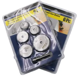 HSS ROUND SAW BLADES-58686 ( 6PCS ) MİNİ YUVARLAK TESTERE BIÇAKLARI 22---44MM