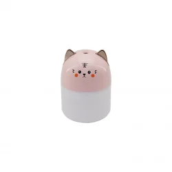 HUMIDIFIER DMR-8802 (RENKLİ KEDİ) (220ML) (MİNİ) (USB ŞARJ &IŞIKLI) HAVA NEMLENDİRİCİ &BUHAR MAKİNE &KOKU GİDERİCİ*100