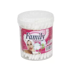 IASSMIN SOFT ( KÜÇÜK BOY ) ( 100PCS ) ( KULAK ÇÖPÜ PAMUK ) ( YUVARLAK KUTU )*12X12