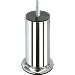 İBİCO ( 90-1012-1-01 ) ( 10CM ) ( KROM ) TOMBUL KOLTUK BAZA AYAK ( M10 KALIN VİDALI )*10X10