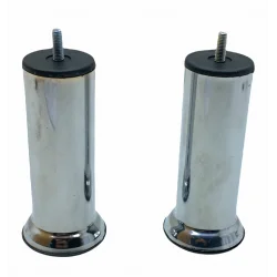 BV-201  15CM İNCE VİDALI KOLTUK BAZA AYAK*10X10