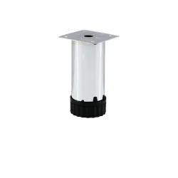 İBİCO ( 90-12137-01 ) ( 10CM X 42MM ) ( METAL ) TABLALI ( PLASTİK AYARLANABİLİR PİNGOLU ) KOLTUK BAZA AYAK*10X10