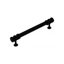 İBİCO-952 ( 16CM ) ( YÜZÜK SİYAH & KULP SİYAH ) BORU ÇEKMECE KULP*10X5