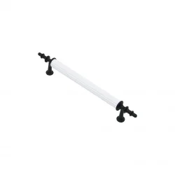 İBİCO-975 ( 12.8CM ) ( SİYAH & BEYAZ ) BORU KULP*10X5