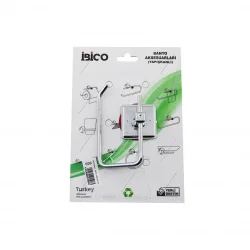 İBİCO BANYO BNY-508 ( METAL ) ( AÇIK WC ) KAĞITLIK ( YAPIŞKANLI MONTAJ )*50