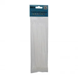 İBİCO İ13-024 ( 25PCS ) ( BEYAZ ) ( 3.6X200MM ) PLASTİK CIRT KELEPÇE*480