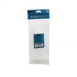 İBİCO İ13-106 ( BEYAZ ) ( 4.8X200MM ) PLASTİK CIRT KELEPÇE ( 100PCS )*10X18