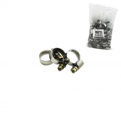 İBİCO İ13-113 ( 13-19MM ) METAL HORTUM KELEPÇE ( TORK AYARLI & AYARLANABİLİR KLİPS )*50X60