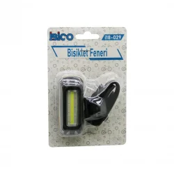 İBİCO İ18-029 BİSİKLET FENERİ ( PİLLİ ) ( 4 FONKSİYONLU= RENKLİ & BEYAZ & 2 SİTİL SİNYALLİ IŞIK )*200