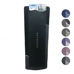 İBİCO İ21-011 ( DİKDÖRTGEN & MAT RENKLER ) ( 38X98CM ) ( SU EMİCİ & SİHİRLİ ) BANYO PASPASI ( ELASTİK )*60