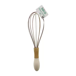İBİCO İ22-022 ( 30CM ) ( SİLİKON ) ÇIRPICI ( AHŞAP BAMBU & PLASTİK SAPLI )*12X20