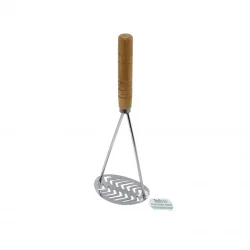 İBİCO İ22-285 ( METAL ) ( AHŞAP SAPLI ) PATATES EZİCİ*12X10