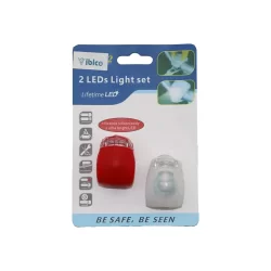 İBİCO IBC-002 BE SAFE BE SEEN HJ008-2 ( 2PCS ) ( SİLİKON ) BİSİKLET FENERİ ( SİNYALLİ LAMBA )*30X8