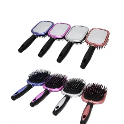 İBİCO PROFESYONEL RD-552 ( AYNALI ) RENKLİ SAÇ FIRÇASI & TARAK*12X20