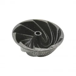 İBİCO ( RÜZGAR GÜLÜ MODEL ) ( DÖKÜM ) ( GÖBEKLİ ) KEK KALIP ( ÇAP: 24CM  & DERİNLİK: 9CM )*40