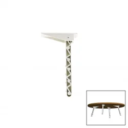 İBİCO SOFRA AYAK ( KOMPLE PLASTİK ) ( 20CM ) ( AÇ KAPA )*100