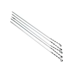 İBİCO T-200 ( TAVUK & KANAT ) ( DAR YASSI & BURGULU ) ( 60CM ) METAL MANGAL ŞİŞİ*100X5