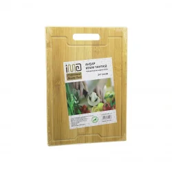 İM@-546 ( 24X34CM ) LUX AHŞAP BAMBU KESİM PANOSU (1.8CM KALINLIK )*30