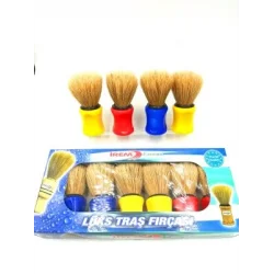 İREM KANCA ( RENKLİ PLASTİK SAPLI ) SAKAL FIRÇASI*6X60