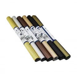 IVORY IVO-EVA102 ( 45X90CM ) ( EVA PARLAK & NOKTALI ) (GOLD & GÜMÜŞ & BAKIR & KAHVE MİX) RAF ÖRTÜSÜ*12X10